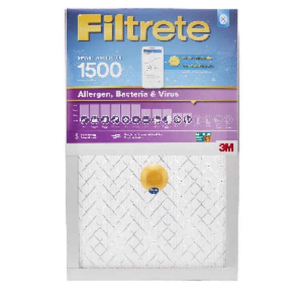 Filtrete Filtrete 16 in. W X 20 in. H X 1 in. D Polypropylene 12 MERV Smart Air Filter 1 pk S-2000-4 - main
